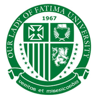 شعار Our Lady of Fatima University
